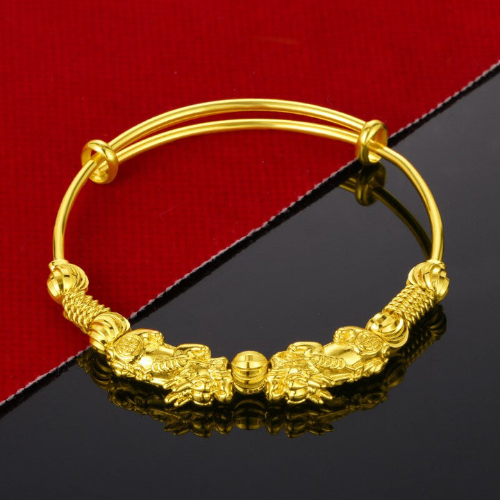 Adjustable Gold Good-luck Charm Bracelet-State of Style