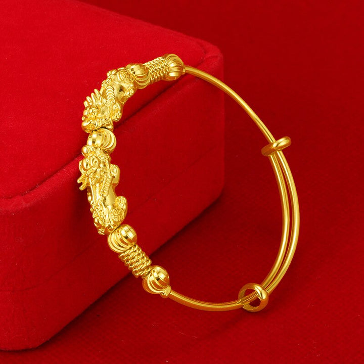 Adjustable Gold Good-luck Charm Bracelet-State of Style