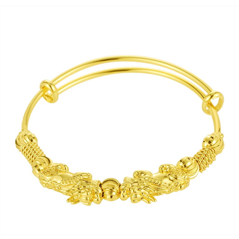 Adjustable Gold Good-luck Charm Bracelet-State of Style