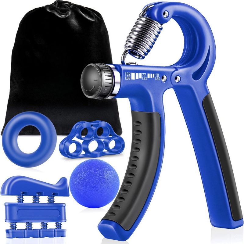 Adjustable Grip Strengthener Kit – 5-Pack-Dark blue-State of Style