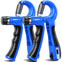Adjustable Hand Grip Strengthener - 2 Pack (5-60KG/11.02–132.28 lbs)-Blue-State of Style
