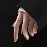 Adjustable Heart Ring with Tassels | Stylish Women's Jewellery-State of Style