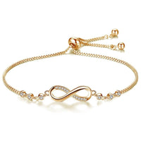 Adjustable Infinity Bracelet - Amaya-Gold-State of Style