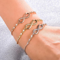 Adjustable Infinity Bracelet - Amaya-Gold-State of Style