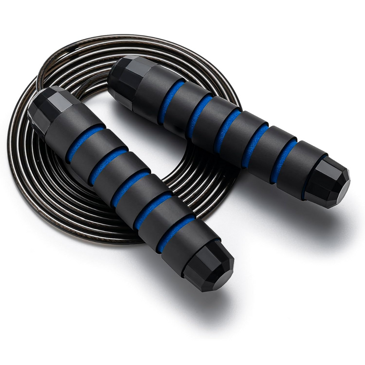 Adjustable Jump Rope with Tangle-Free Bearings-Blue-State of Style
