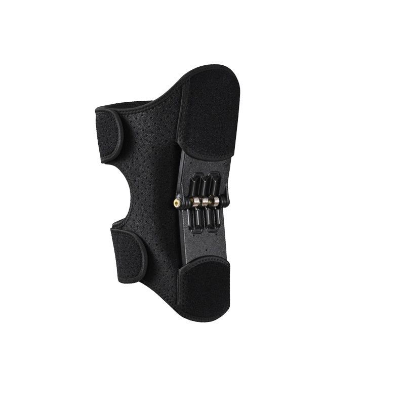 Adjustable Knee Brace with Hinges - FlexiKnee-Black-M (32.99–35.01 cm)-State of Style