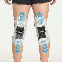 Adjustable Knee Brace with Hinges - FlexiKnee-Black-M (33–35 cm thigh circumference)-State of Style