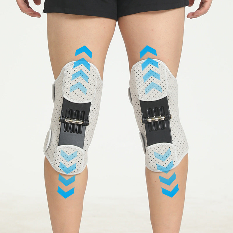 Adjustable Knee Brace with Hinges - FlexiKnee-Black-M (33–35 cm thigh circumference)-State of Style