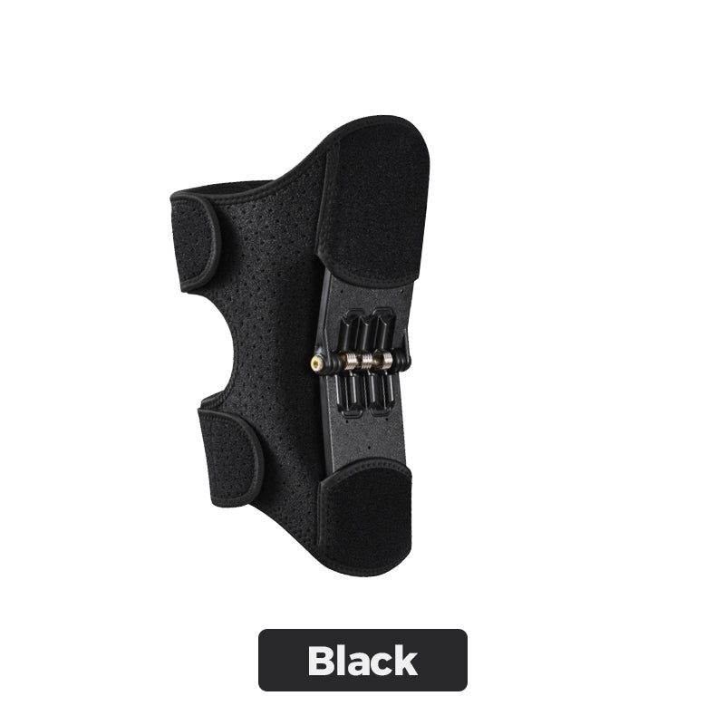 Adjustable Knee Brace with Hinges - FlexiKnee-Black-M (33–35 cm thigh circumference)-State of Style