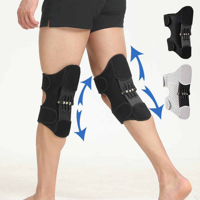 Adjustable Knee Brace with Hinges - FlexiKnee-Black-M (33–35 cm thigh circumference)-State of Style