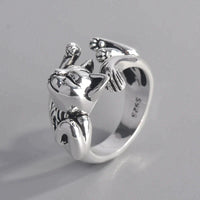 Adjustable Lucky Cat Ring | Women's Jewellery-State of Style