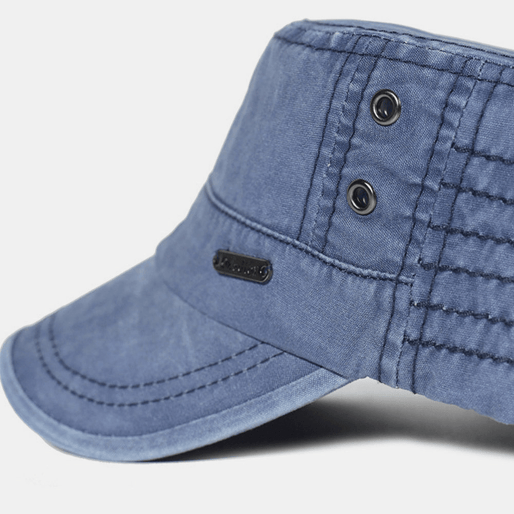 Adjustable Military Men's Cap – Mason-Blue-State of Style
