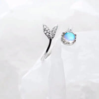 Adjustable Moonstone Ring | Elegant Jewellery-State of Style