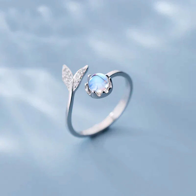 Adjustable Moonstone Ring | Elegant Jewellery-State of Style