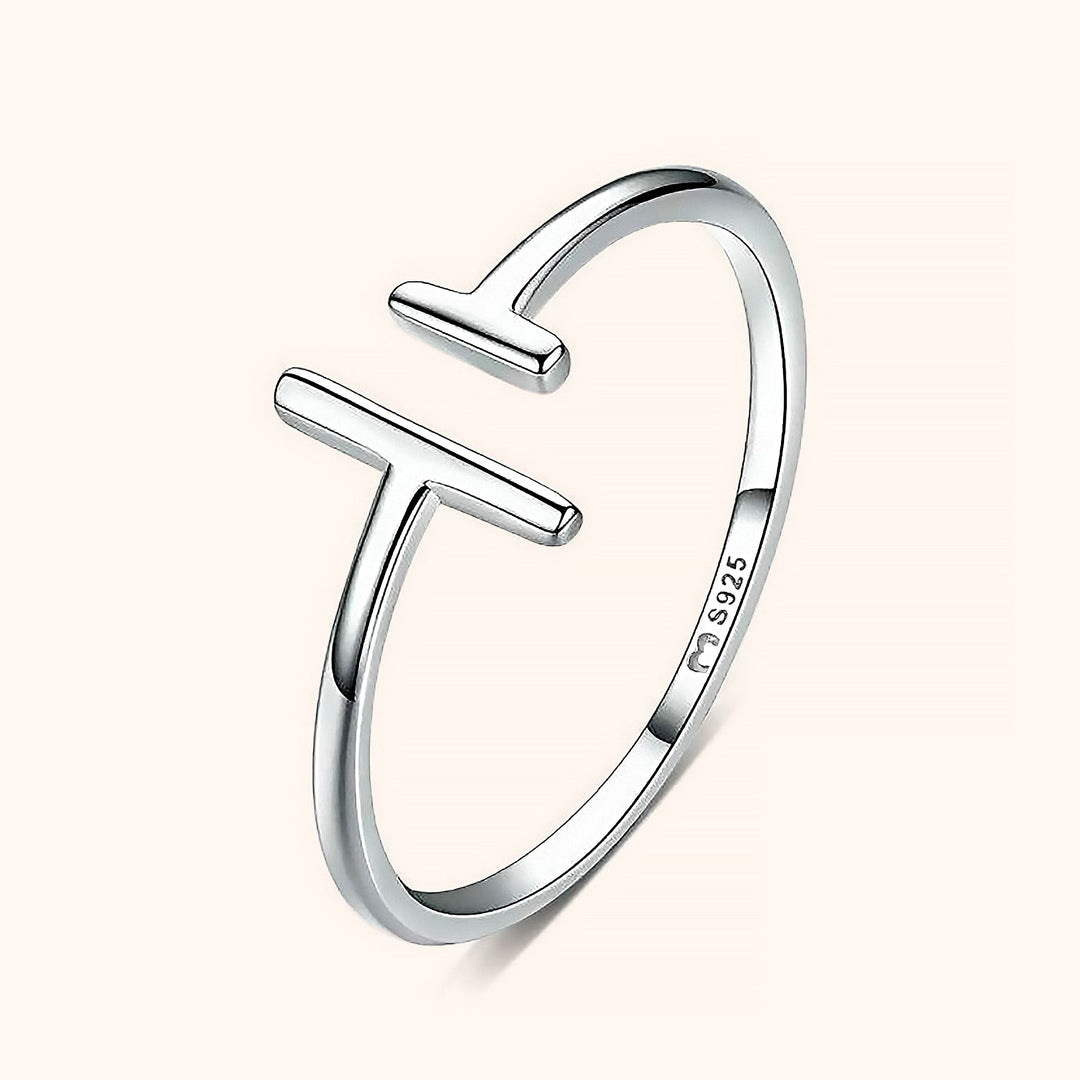 Adjustable Open Ring - Aureos-Silver-State of Style