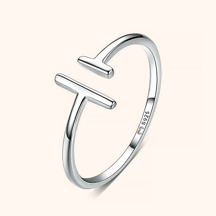Adjustable Open Ring - Aureos-Silver-State of Style