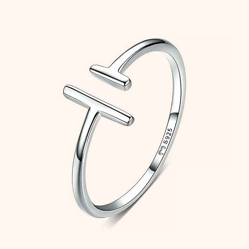 Adjustable Open Ring - Aureos-Silver-State of Style