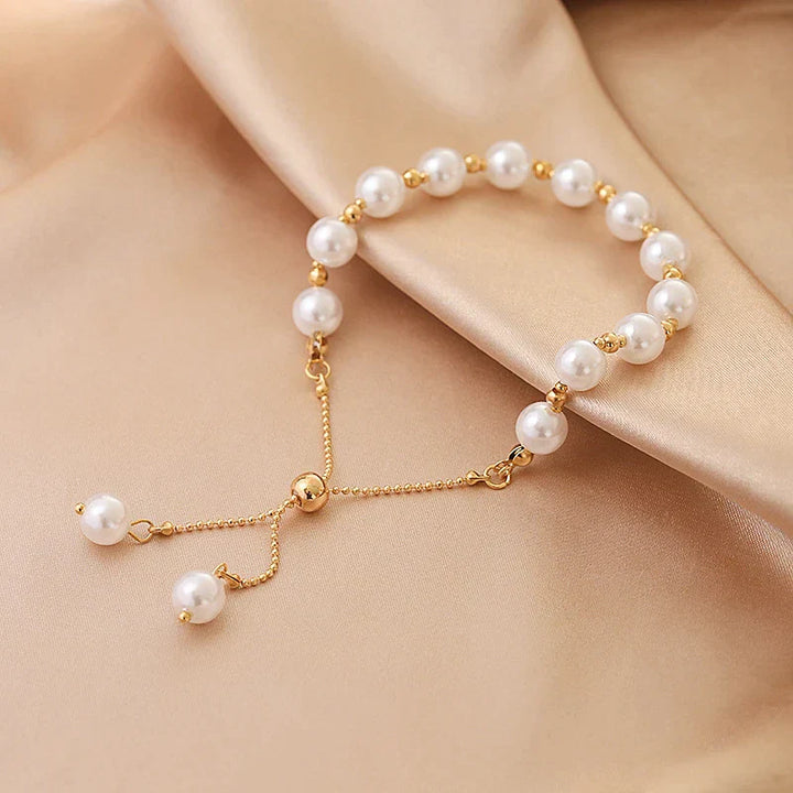 Adjustable Pearl Bracelet | Elegant & Versatile Jewellery-State of Style