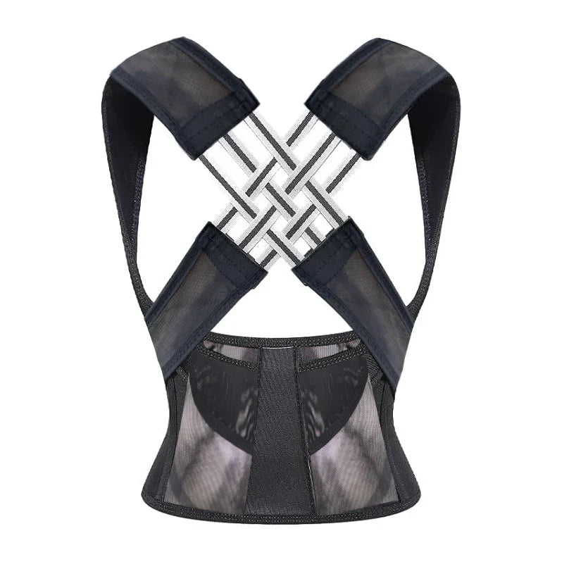 ADJUSTABLE POSTURE CORRECTOR FOR WOMEN AND CHILDREN - BREATHABLE BACK SUPPORT-breathable style-State of Style