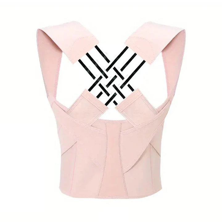 ADJUSTABLE POSTURE CORRECTOR FOR WOMEN AND CHILDREN - BREATHABLE BACK SUPPORT-pink style-State of Style