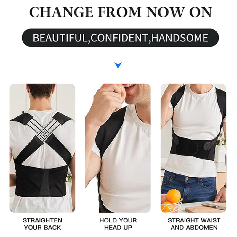 ADJUSTABLE POSTURE CORRECTOR FOR WOMEN AND CHILDREN - BREATHABLE BACK SUPPORT-support strip style-State of Style