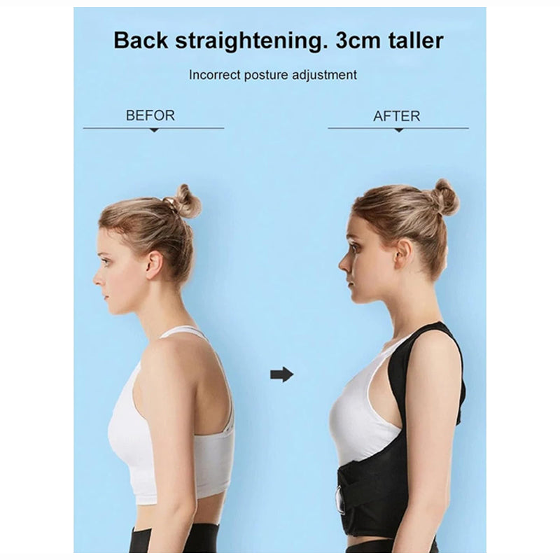 ADJUSTABLE POSTURE CORRECTOR FOR WOMEN AND CHILDREN - BREATHABLE BACK SUPPORT-support strip style-State of Style