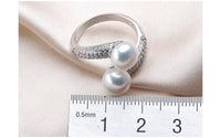 Adjustable Ring | Natural Freshwater Pearls | Elegant Statement Jewellery-State of Style