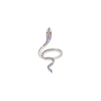 Adjustable Snake Ring | Zirconia Accents | Statement Jewellery-State of Style