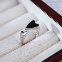 Adjustable Symmetrical Heart Ring – Evelyn-State of Style