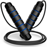 Adjustable Tangle-Free Skipping Rope for Fitness-Blue-State of Style