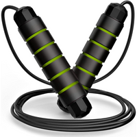 Adjustable Tangle-Free Skipping Rope for Fitness-Green-State of Style
