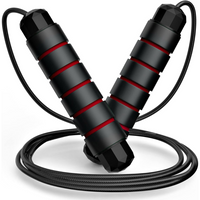 Adjustable Tangle-Free Skipping Rope for Fitness-Red-State of Style