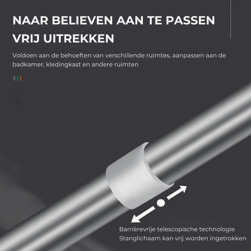 Adjustable Versatile Rod - EasyHold-Long (360-560 mm)-State of Style