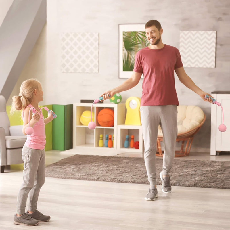 Adjustable Wireless Weighted Jump Rope-Grey-State of Style