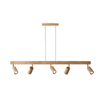 Adjustable Wooden Ceiling Spotlight - EcoLux-White Oak-1-Warm Wit-State of Style