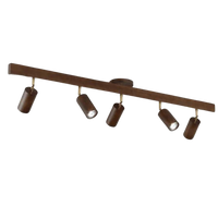 Adjustable Wooden Ceiling Spotlight - EcoLux-White Oak-1-Warm Wit-State of Style