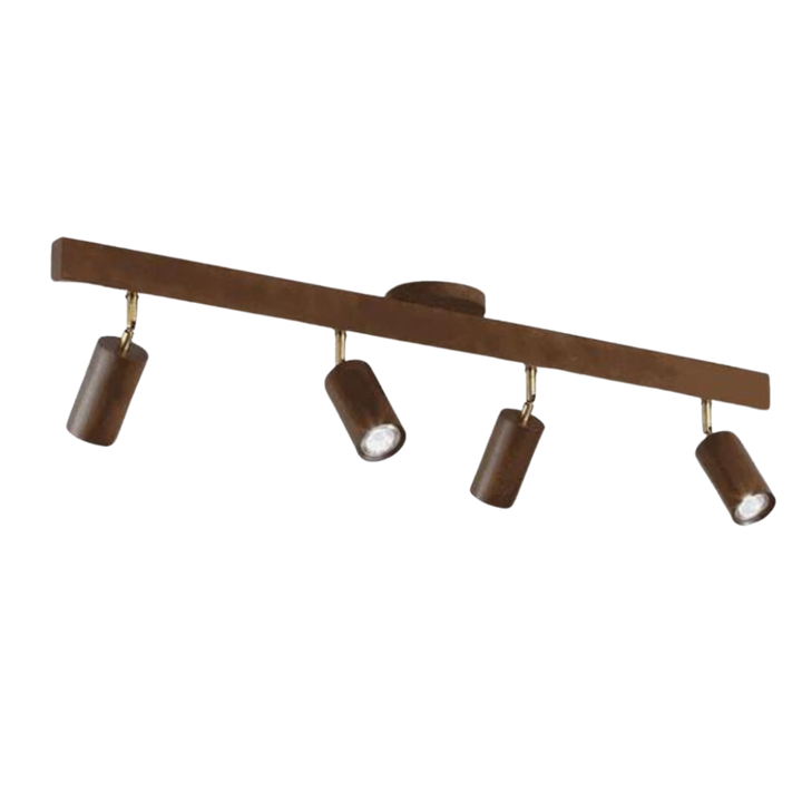 Adjustable Wooden Ceiling Spotlight - EcoLux-White Oak-1-Warm Wit-State of Style