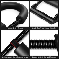 Adjustable Wrist and Forearm Strengthener - Hand Grip Trainer-Ratio: 5.00 kg – Length: 29.01 cm-State of Style