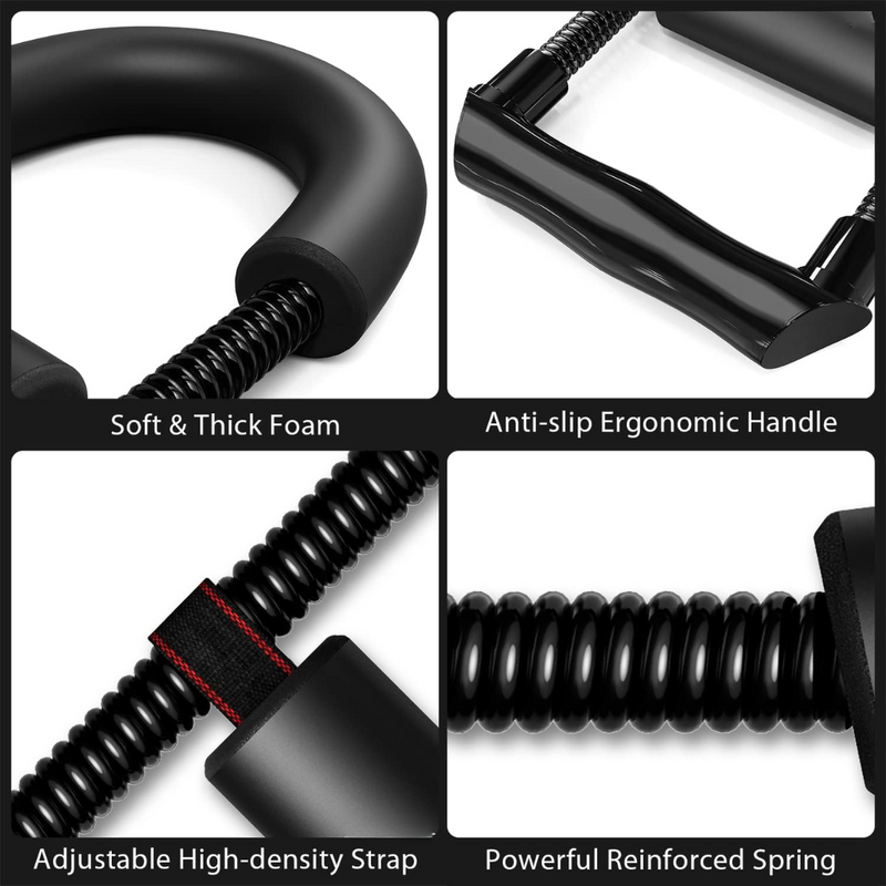 Adjustable Wrist and Forearm Strengthener - Hand Grip Trainer-Ratio: 5.00 kg – Length: 29.01 cm-State of Style