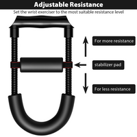 Adjustable Wrist and Forearm Strengthener - Hand Grip Trainer-Ratio: 5.00 kg – Length: 29.01 cm-State of Style