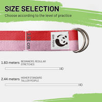 Adjustable Yoga Strap for Stretching-Black-180.00 cm-State of Style