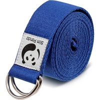 Adjustable Yoga Strap for Stretching-Deep Blue-180.00 cm-State of Style