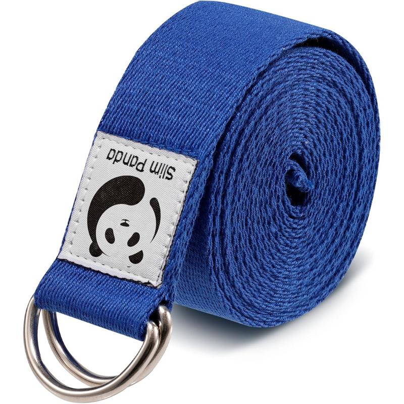 Adjustable Yoga Strap for Stretching-Deep Blue-180.00 cm-State of Style