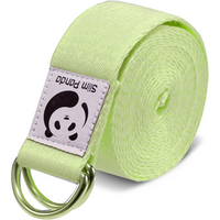 Adjustable Yoga Strap for Stretching-Light Green-180.00 cm-State of Style