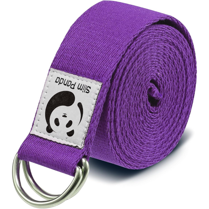 Adjustable Yoga Strap for Stretching-Purple-180.00 cm-State of Style