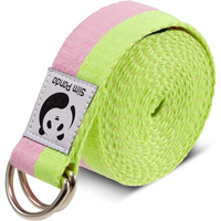 Adjustable Yoga Strap for Stretching-Yellow-180.00 cm-State of Style