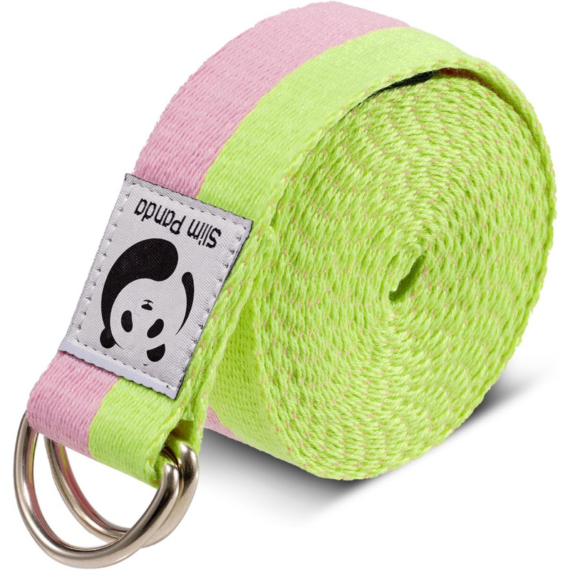 Adjustable Yoga Strap for Stretching-Yellow-180.00 cm-State of Style