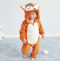 Adorable Animal Baby Onesies - SnugglePals-Fox-70 (0–6 months)-State of Style