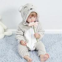 Adorable Animal Baby Onesies - SnugglePals-Mouse-70 (0–6 months)-State of Style