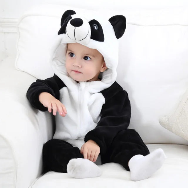 Adorable Animal Baby Onesies - SnugglePals-Panda-70 (0–6 months)-State of Style